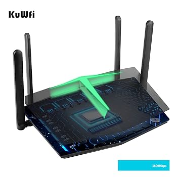 Amazon.com: KuWFi WiFi 6 Gaming Router Smart Dual Band WiFi